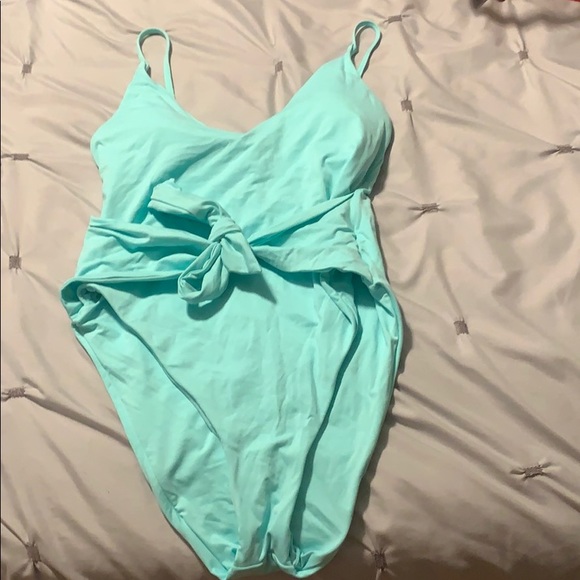 Bloomingdale's Other - Aqua one piece bathing suit